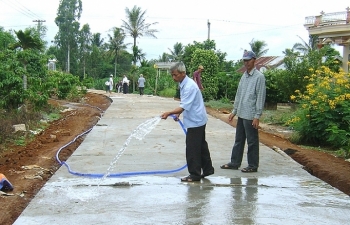 Xây dựng nông thôn mới ở các thôn, bản khó khăn: Gắn với giảm nghèo bền vững