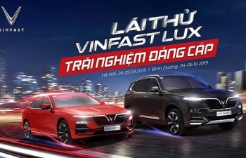 VinFast tổ chức chương trình lái thử xe Lux cùng chuyên gia quốc tế