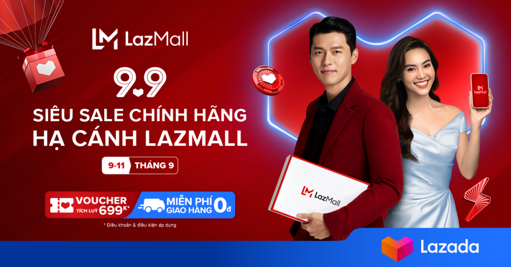 le hoi mua sam 99 sieu sale chinh hang ha canh lazmall