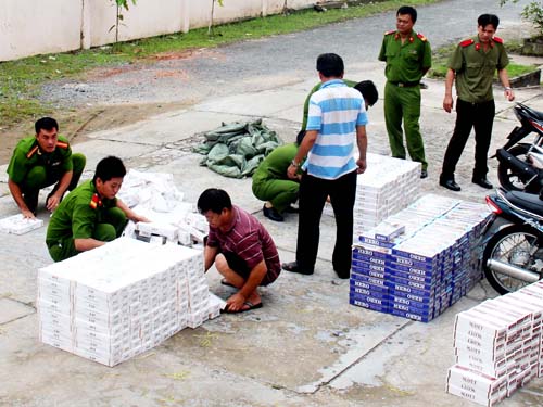 Chống thuốc lá lậu: Tập trung “đánh” trúng đầu nậu