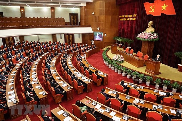 Quang cảnh một hội nghị Ban Chấp hành Trung ương Đảng