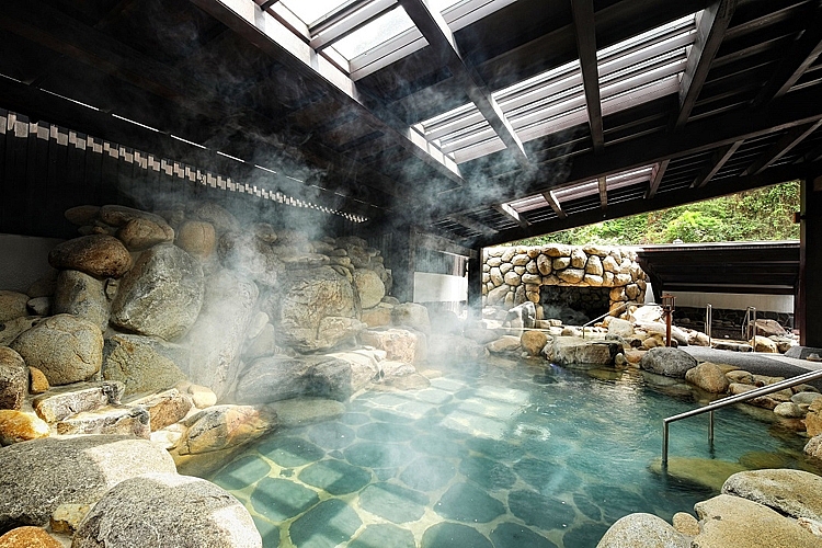 Khu tắm tiên tại Yoko Onsen Quang Hanh