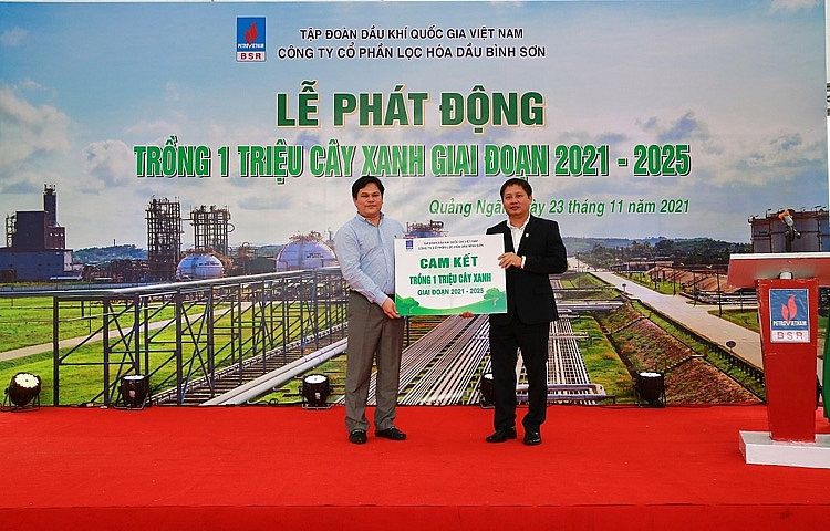 BSR cam kết trồng 1 triệu cây xanh trong giai đoạn 2021-2025