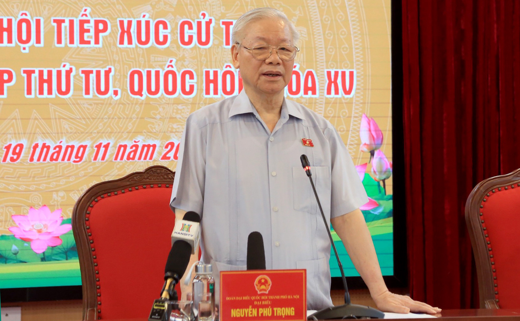 Tổng Bí thư Nguyễn Phú Trọng: "Sắp tới sẽ làm vụ nào đều được kể tên, khối anh sợ"