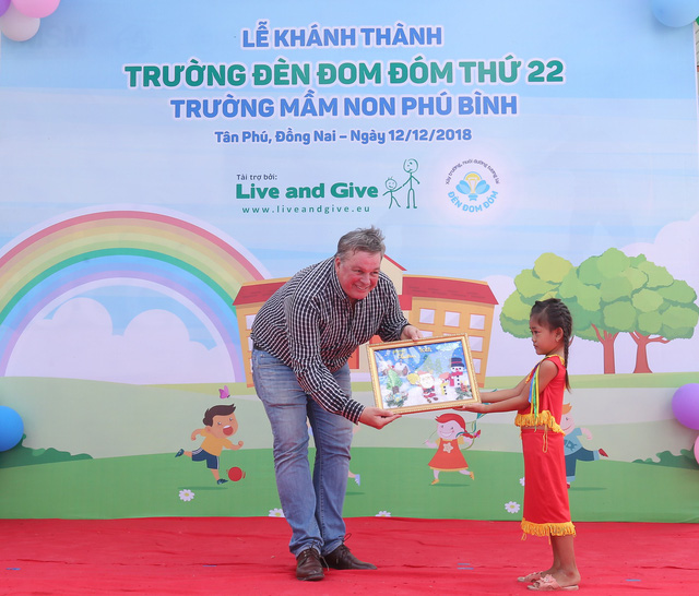 truong mam non den dom dom thu 22 duoc dua vao su dung