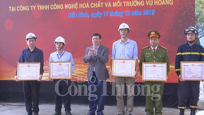 cuc hoa chat to chuc dien tap ung pho su co tai bac ninh