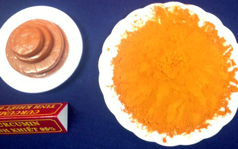 Chiết xuất thành công nano curcumin 95% tinh khiết từ củ nghệ vàng