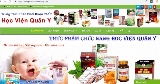 can trong voi thong tin quang cao thuc pham bao ve suc khoe