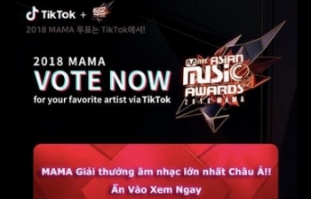 TikTok trở thành kênh Bình chọn chính thức cho Giải thưởng Âm nhạc Châu Á Mnet (MAMA)