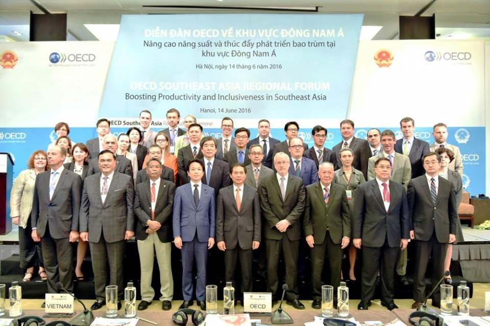 OECD quan tâm đến năng suất và phát triển bao trùm ở Đông Nam Á