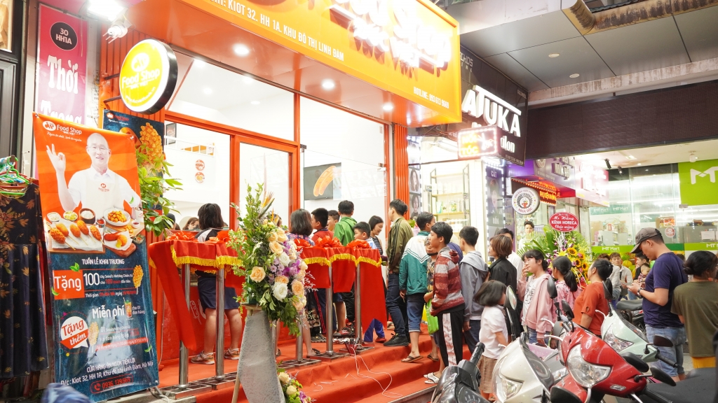 Khai trương cửa hàng Đức Việt Food Shop đầu tiên trong chuỗi 100 cửa hàng