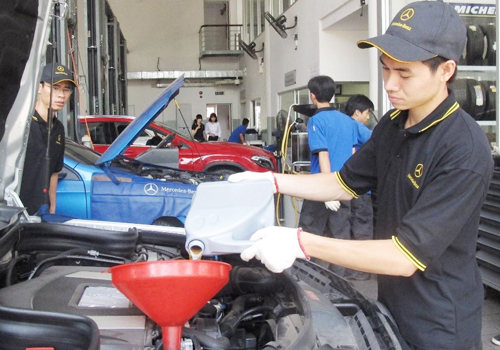 "Tuần lễ vàng" của Mercedes