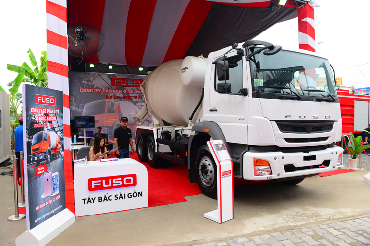 Xe bồn trộn FUSO MIXER FJ mới: Hiệu suất tối đa cho từng công trình