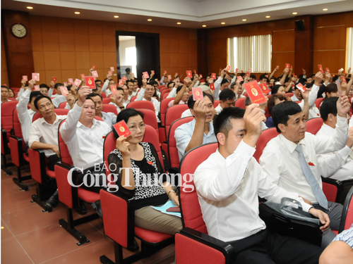 Đại hội Đảng bộ Bộ Công Thương lần thứ II thành công tốt đẹp!