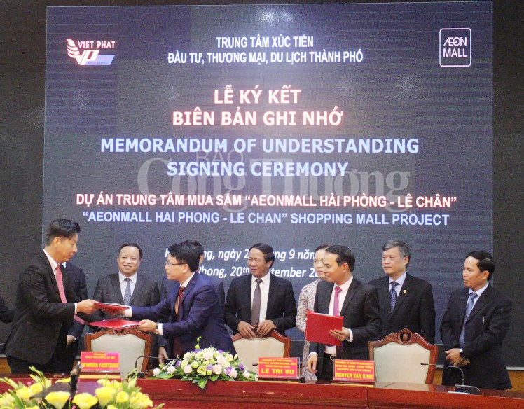 AEON MALL Việt Nam đầu tư trung tâm thương mại tại Hải Phòng