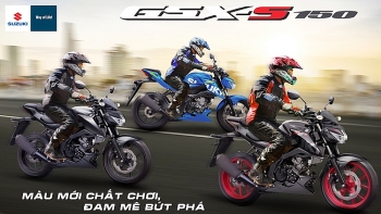 suzuki gsx s150 day ca tinh voi ba mau moi