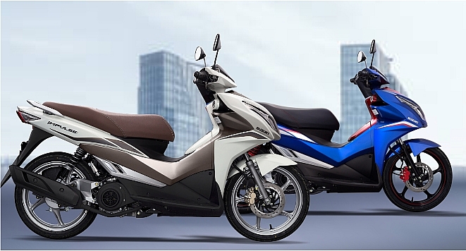 Suzuki Impulse ra mắt ba màu mới