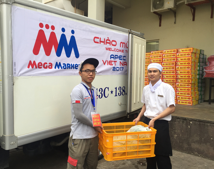 MM Mega Market cung cấp hơn 50 tấn thực phẩm phục vụ APEC