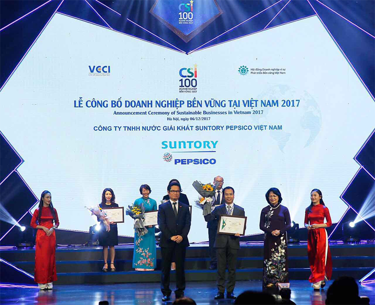 Suntory PepsiCo Việt Nam: Nỗ lực không ngừng vì mục tiêu phát triển bền vững