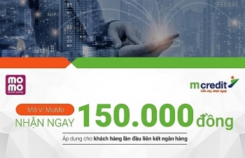 Thanh toán Mcredit qua Ví Momo, nhận ưu đãi “khủng”