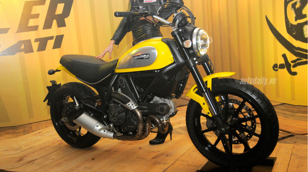 Chi tiết Ducati Scrambler 2015 vừa "lên kệ" tại Việt nam