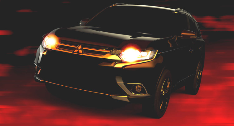 Hình ảnh đầu tiên của Mitsubishi Outlander phiên bản mới