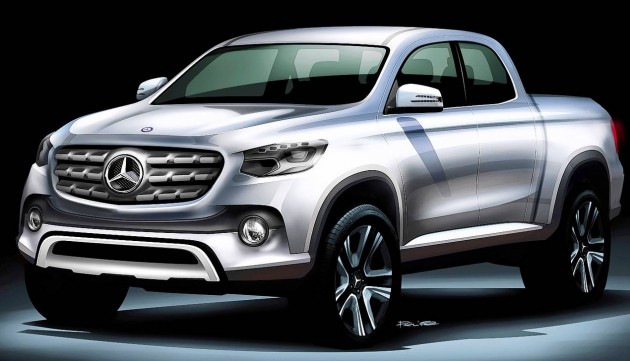 Sẽ có xe bán tải thương hiệu Mercedes