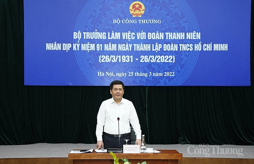 Bộ trưởng Nguyễn Hồng Diên: Đoàn Thanh niên phải tiến đến việc khó, phức tạp để khẳng định mình