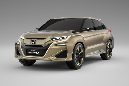 Concept D tạo tiền đề cho mẫu SUV mới của Honda