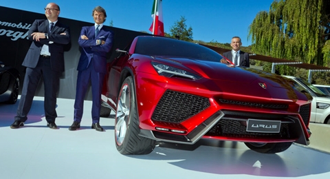 SUV đầu tiên của Lamborghini sẽ trình làng năm 2018