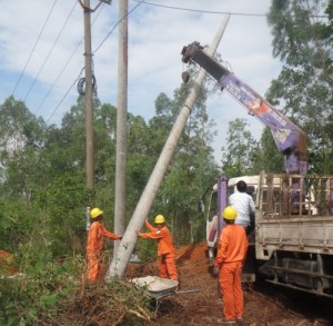 Công ty Điện lực Vĩnh Phúc: Chủ động ứng phó kịp thời với bão, lũ