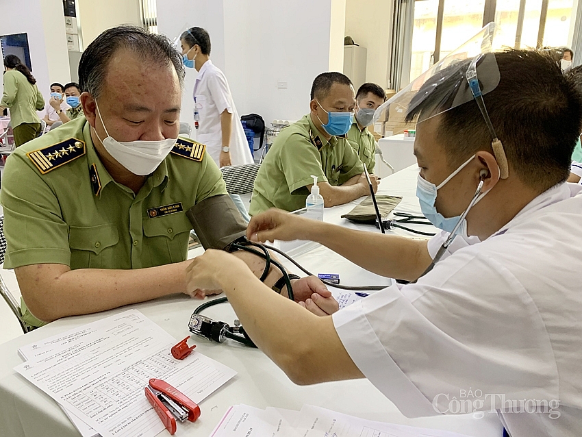 Lực lượng Quản lý thị trường tổ chức hiến máu tình nguyện lần thứ 2