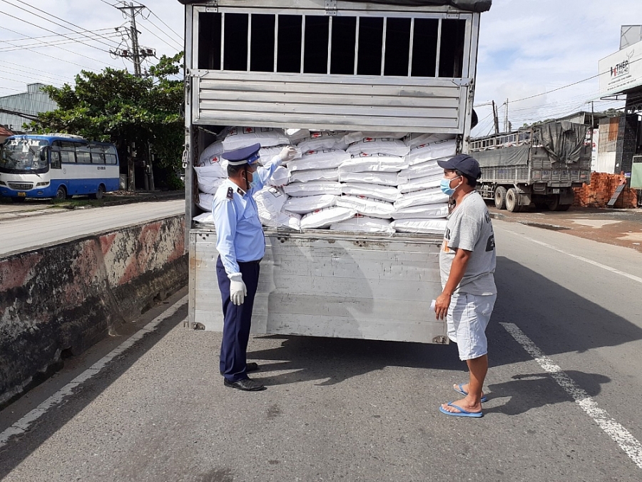 Tang vật vi phạm là 2,6 tấn phân bón hữu cơ