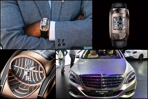 Chiêm ngưỡng đồng hồ xa xỉ giá ngang siêu xe Maybach