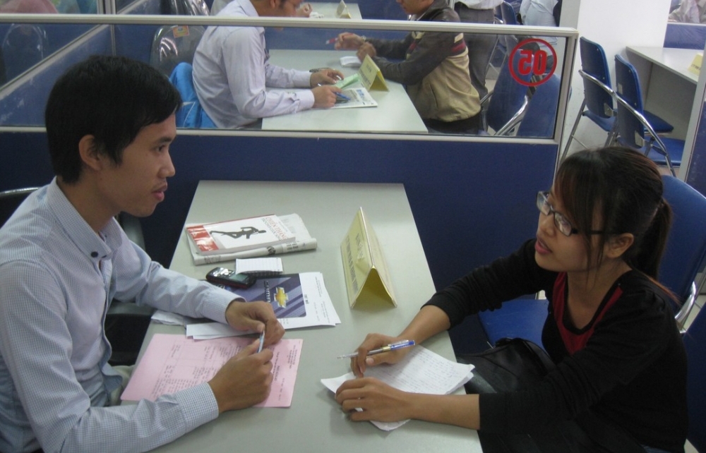 Nhiều sàn giao dịch việc làm tại TP. Hồ Chí Minh đã "tăng nhiệt" trở lại