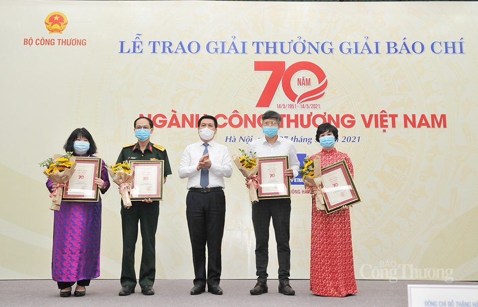 Giải Báo chí 70 năm ngành Công Thương: Tôn vinh 41 nhóm tác giả, tác phẩm