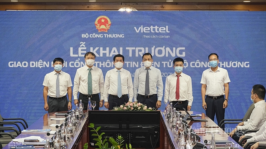Cổng thông tin điện tử Bộ Công Thương ra mắt giao diện mới