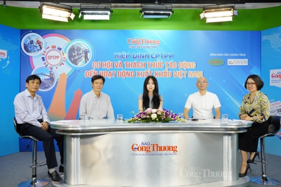 Tọa đàm: Hiệp định CPTPP - Cơ hội và thách thức tác động đến hoạt động xuất khẩu Việt Nam