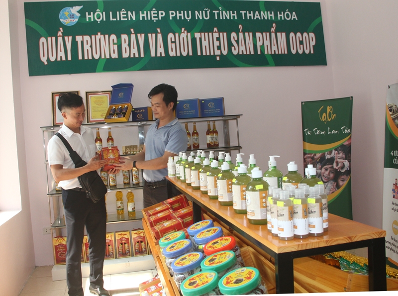 diem-ban-hang-ocop-cua-hoi-lien-hiep-phu-nu-tinh-tai-phuong-dien-bien-thanh-hoa