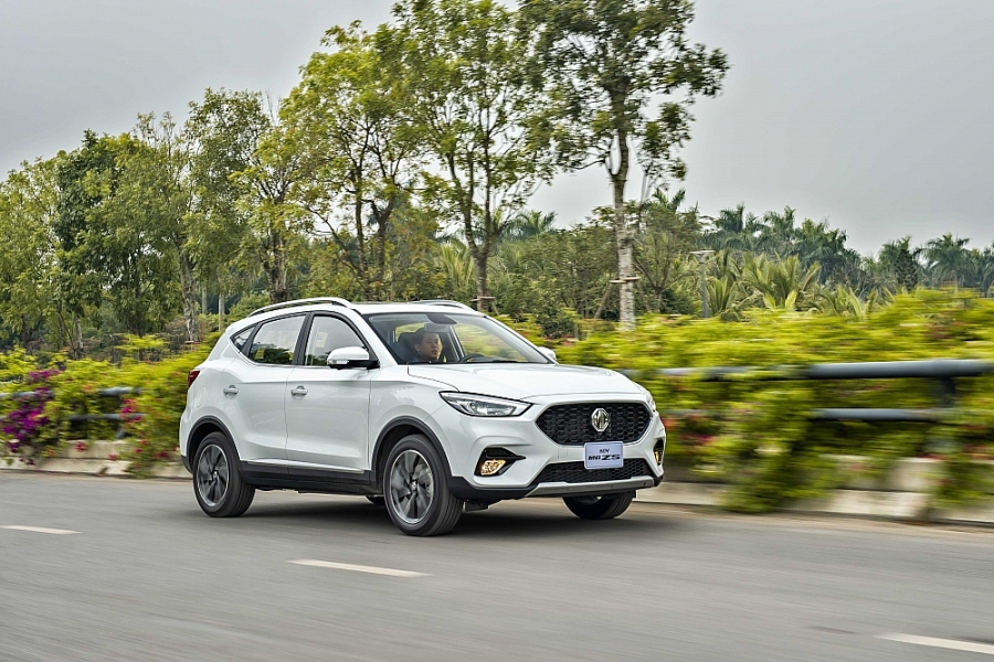 MG ZS 2021 nhập khẩu nguyên chiếc từ Thái Lan chính thức có mặt tại Việt Nam