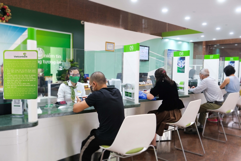 Vietcombank 2021: Nộp ngân sách gần 11.000 tỷ đồng, nợ xấu ở mức thấp nhất