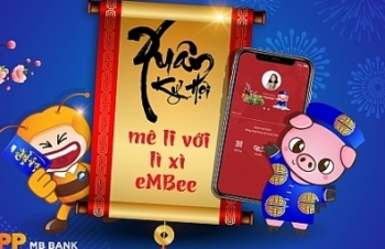 Lì xì online thời 4.0 trên App Ngân hàng MBBank