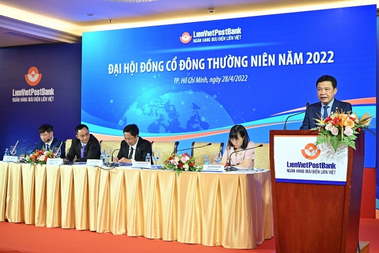 Cổ đông LienVietPostBank nhận cổ tức năm 2021 15% bằng cổ phiếu