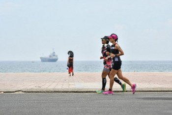 van dong vien cua 56 quoc gia tham gia tecombank ironman 703 viet nam 2018