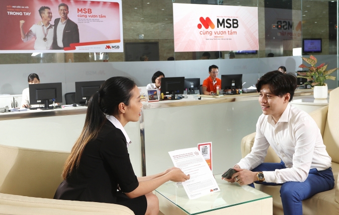 MSB miễn phí chuyển tiền quốc tế