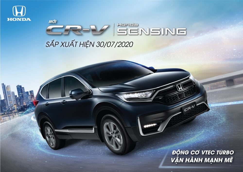 Phiên bản mới Honda CR-V 2020 có mặt tại thị trường Việt Nam cuối tháng 7