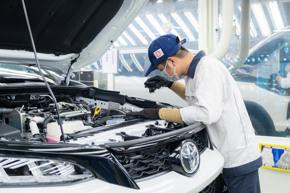 Toyota Việt Nam xuất khẩu linh kiện phụ tùng tăng 11%