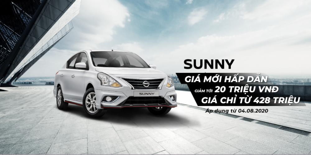 Nissan Sunny có giá mới, nhiều ưu ưu đãi tháng 8 cho các dòng xe Nissan