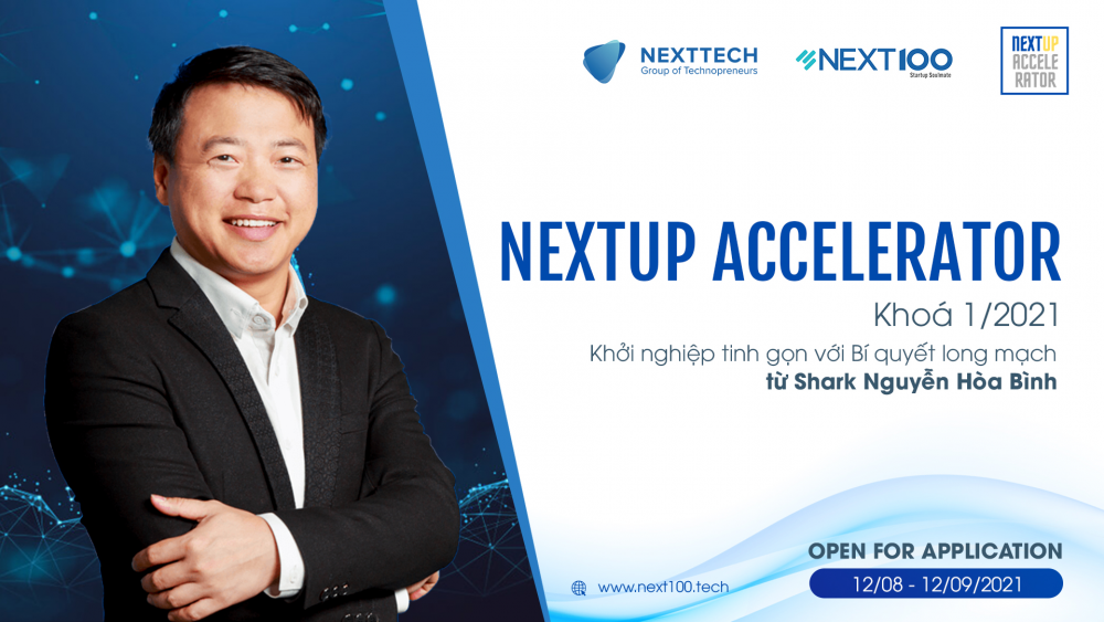 NextTech ra mắt chương trình huấn luyện khởi nghiệp NextUP Accelerator