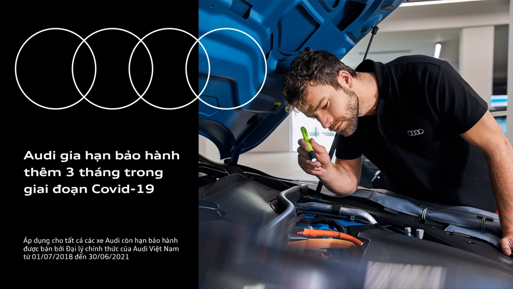 Audi Việt Nam gia hạn bảo hành xe mới hỗ trợ khách hàng